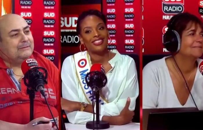 Miss France 2025 reagiert, nachdem ihre Kommentare im Sud Radio kommentiert wurden