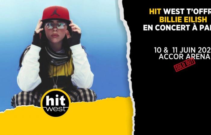 HIT WEST BIETET IHNEN BILLIE EILISH IM KONZERT IN PARIS