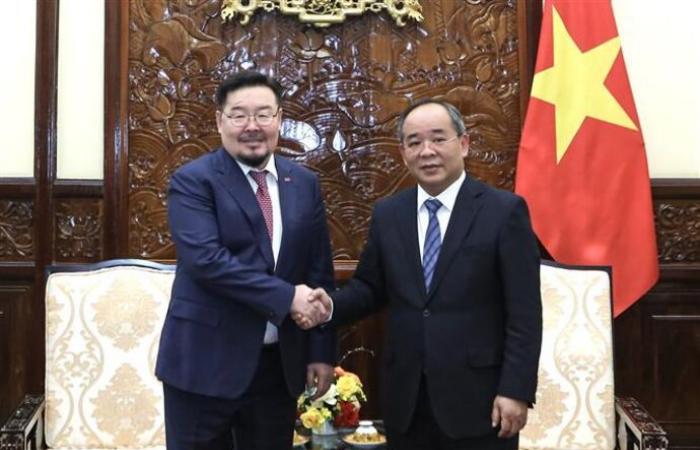 Vietnam und die Mongolei stärken die Zusammenarbeit zwischen ihren Präsidialämtern