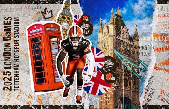 Die Browns werden in der Saison 2025 ihr Heimspiel in London ausrichten