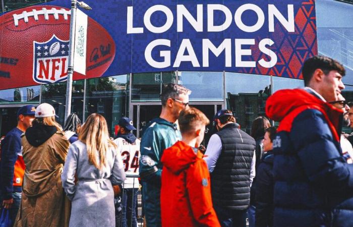 Jets, Jags, Browns werden im Rahmen der internationalen Aufstellung 2025 Spiele in London ausrichten