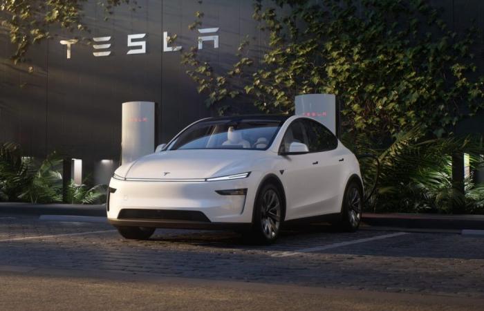 Dies ist die Aktualisierung des Tesla Model Y Juniper, die gerade in China vorgestellt wurde