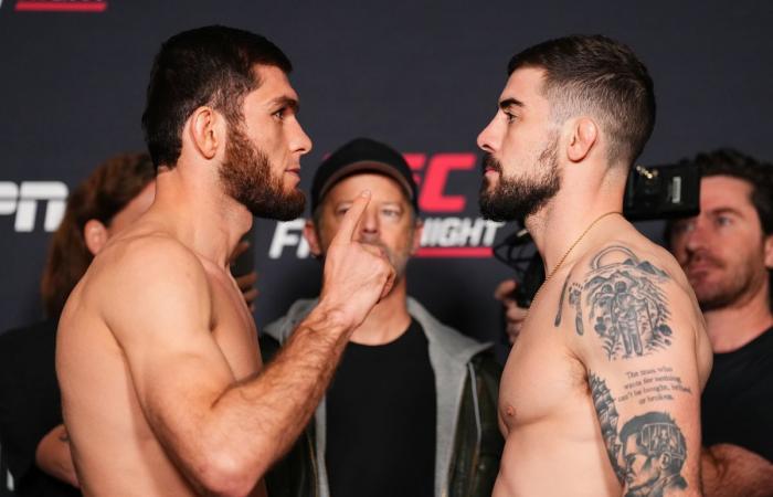 UFC Vegas 101 Startzeit, vollständige Kampfkartendetails | Dern gegen Ribas 2