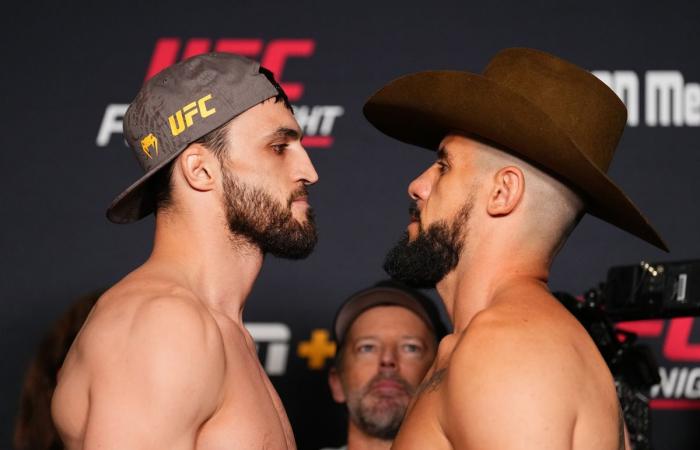 UFC Vegas 101 Startzeit, vollständige Kampfkartendetails | Dern gegen Ribas 2