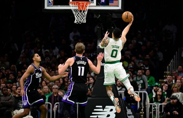 Die Kings verlängern ihre Siegesserie mit einem 114:97-Sieg über die Celtics auf sechs