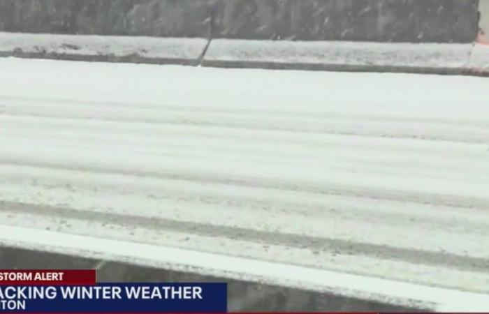 Straßenverhältnisse in Atlanta: Laut GDOT verschlechtern Schnee und Eis die Straßen