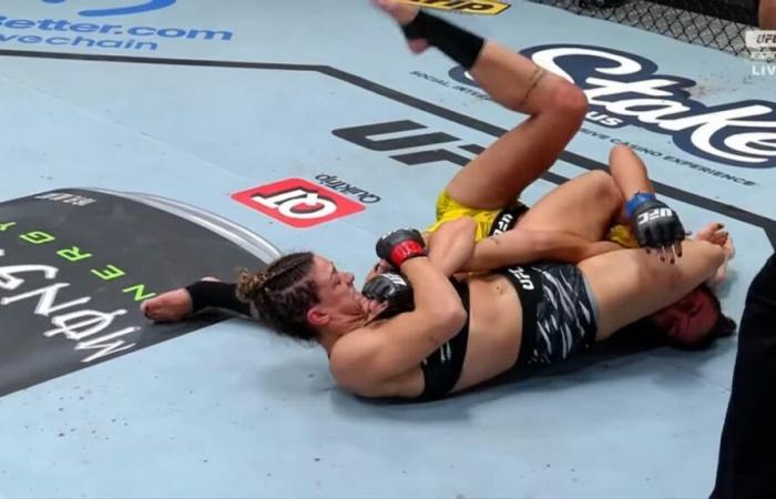 Mackenzie Dern unterwirft Amanda Ribas, um sich zu rächen