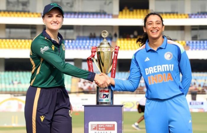 IND Women vs IRE Women 2024/25, IND-W vs IRE-W 2. ODI-Spielbericht, 12. Januar 2025