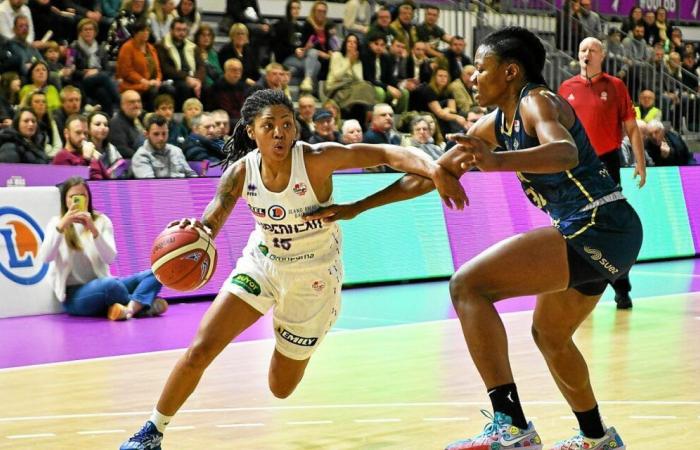 Frauenliga: Landerneau Bretagne Basket übertrifft Montpellier und hält sein Benchmark-Spiel