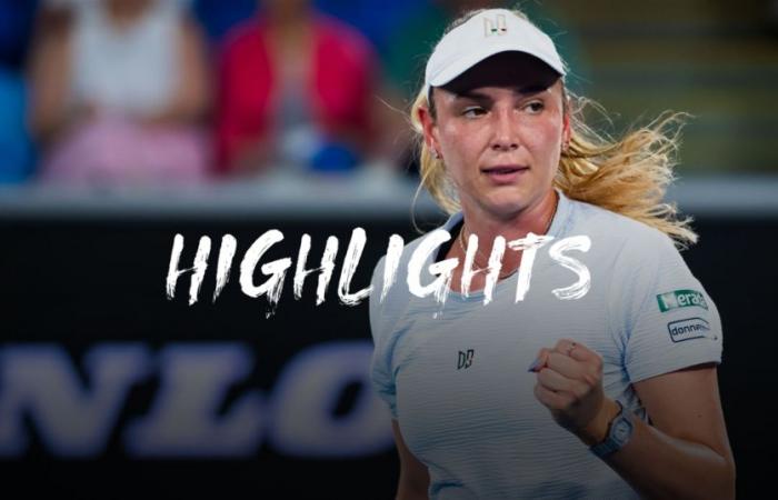 Australian Open | Vekic zu stark für Parry: Die Highlights ihrer 1. Runde – Tennisvideo