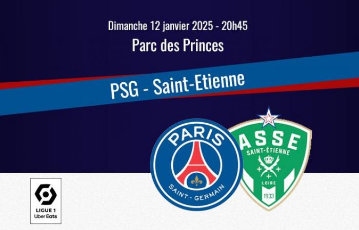 Spiel: Die offiziellen Zusammensetzungen von PSG/Saint-Etienne werden bekannt gegeben, Neves ersetzt