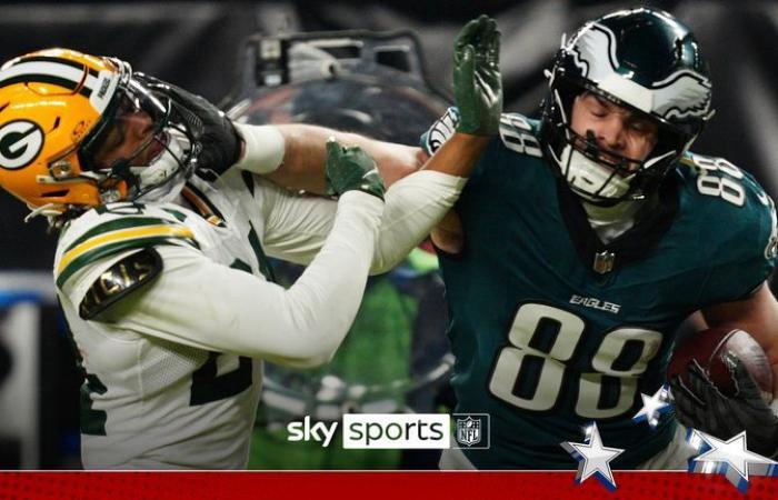 Green Bay Packers 10-22 Philadelphia Eagles: Jordan Love wirft drei Interceptions beim Playoff-Aus der Packers | NFL-Nachrichten