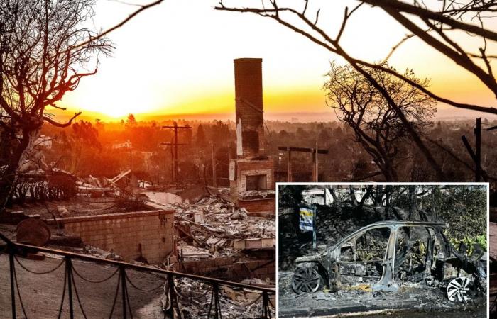 Hier stehen derzeit die Waldbrände in Los Angeles – nachdem sie ein Gebiet zerstört haben, das mehr als doppelt so groß ist wie Manhattan