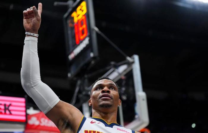 Russell Westbrook hat im Nuggets-Mavs-Spiel NBA-Geschichte geschrieben