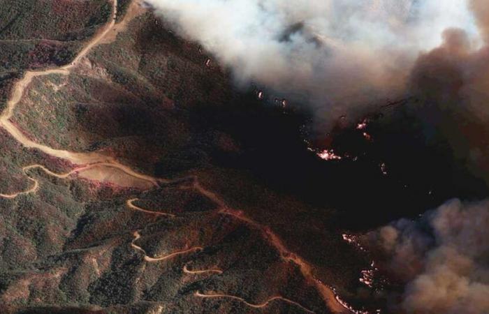 Wütende Feuer in der Hölle von Los Angeles … und Schrecken durch „Windböen“