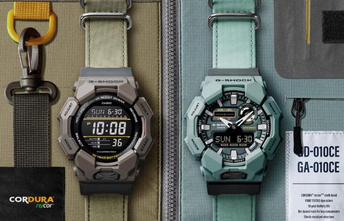 Neue Uhren der Casio G-Shock Urban Utility-Serie kommen mit 10-jähriger Batterielebensdauer und umweltfreundlichen Funktionen auf den Markt