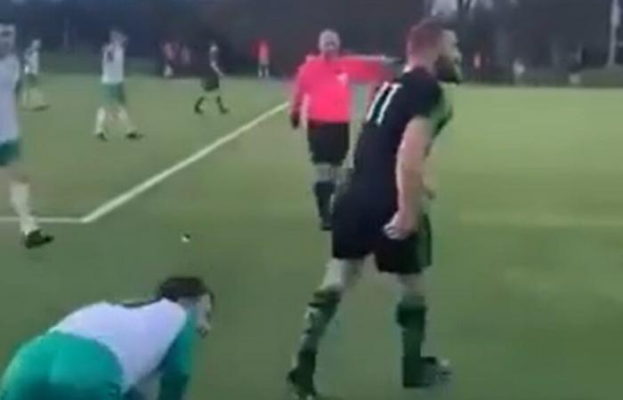 Conor McGregor wird bei einem lokalen Fußballspiel körperlich verletzt