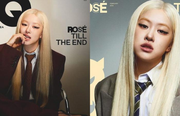 Rosé (BLACKPINK) posiert auf dem Cover von GQ KOREA für Saint Laurent – ​​​​K-GEN