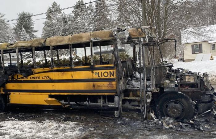 Ein weiterer Lion Electric-Bus fängt Feuer, dieses Mal in Ontario