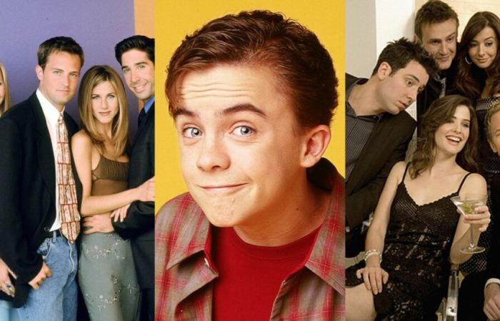 Stammen diese 5 Bilder von Malcolm, Friends oder How I Met Your Mother?