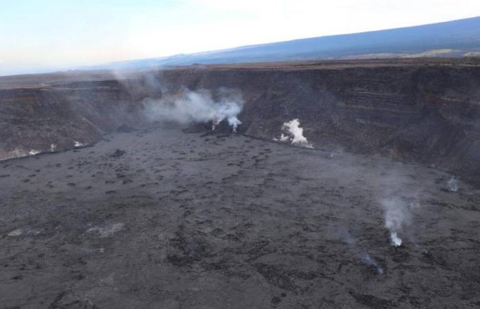 Kleinere Spritzer am Kīlauea-Gipfel beobachtet: Big Island Now