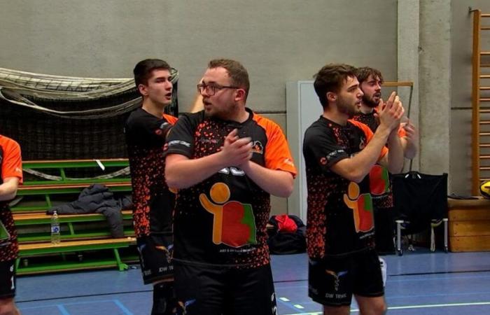 JS Baudour gewinnt in einem entscheidenden Match gegen Floor F