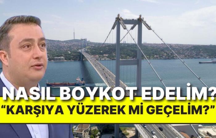 Reaktion auf Erdoğans Boykottaufruf von Ozan Bingöl, der die Preiserhöhungen kritisierte: „Sollen wir rüberschwimmen?“