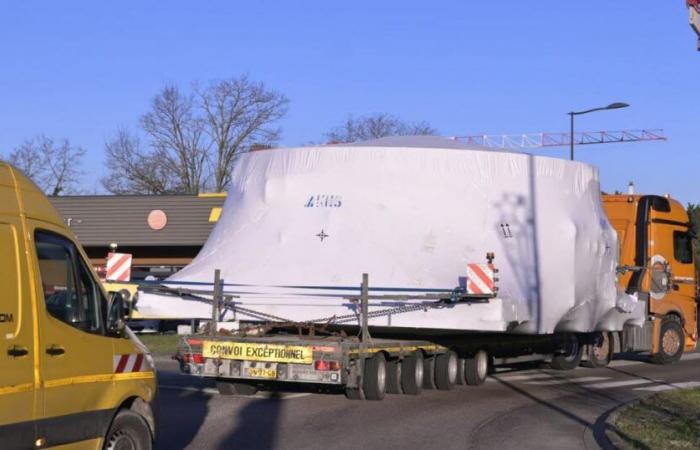 Meurthe-et-Moselle. Der Sonderkonvoi für Coca-Cola verließ Pont-à-Mousson