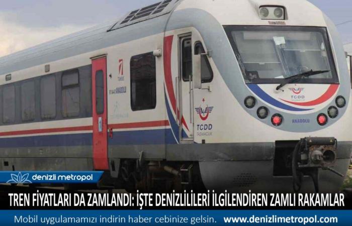 Auch die Bahnpreise sind gestiegen: HIER IST DENIZLI…