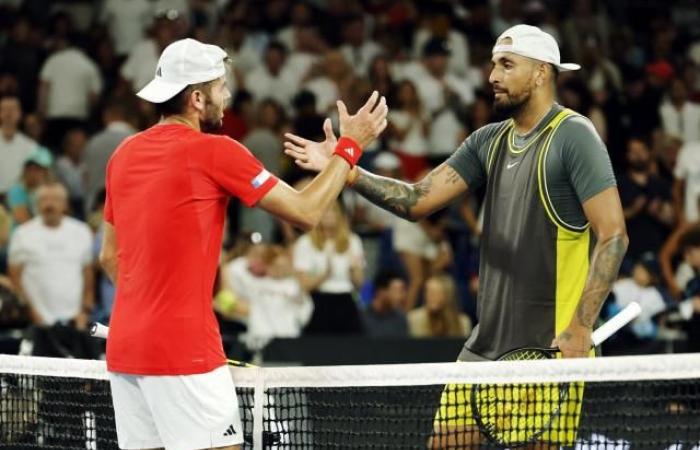 Nick Kyrgios, immer noch zu knapp, schied in der ersten Runde der Australian Open gegen Jacob Fearnley aus