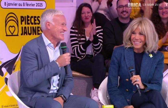 Brigitte Macron überrascht von einer Antwort von Didier Deschamps auf ihre Beziehung