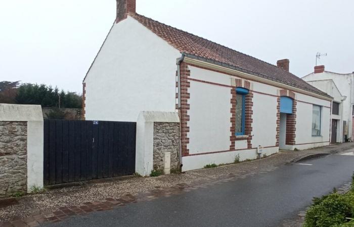 In Barbâtre auf der Insel Noirmoutier werden mehrere Gebäude abgerissen