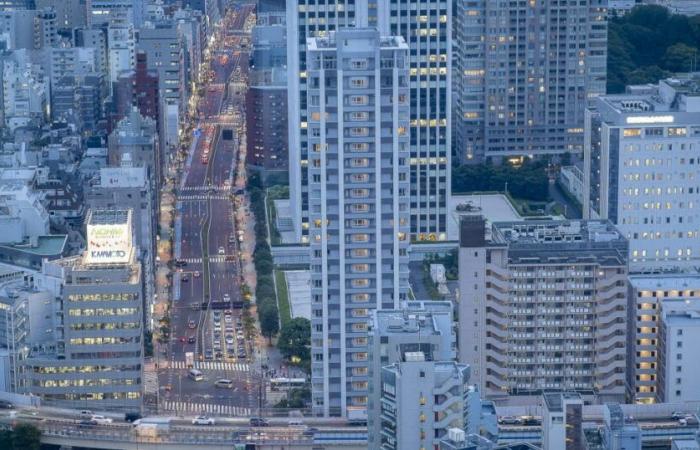 Japan. Ein Erdbeben der Stärke 6,8 verursacht zwei kleine Tsunamis