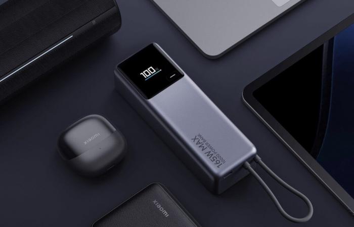 Xiaomi bringt neue 165-Watt-Powerbank mit integriertem USB-C-Kabel sowie eine kleinere 33-Watt-Variante auf den Markt