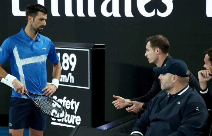 Novak Djokovic über die Anpassung an Trainer Andy Murray