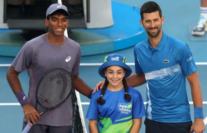 Novak Djokovic gegen Nishesh Basavareddy LIVE Australian Open 2025: Der 19-jährige indischstämmige Star wird aufgrund von Krämpfen langsamer