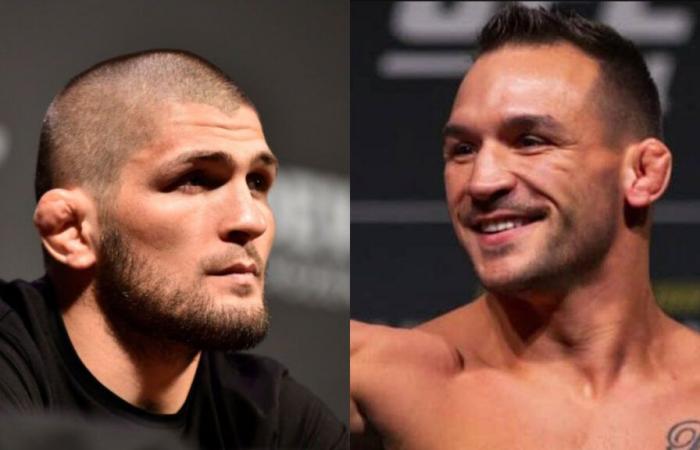 Khabib unterstützt von Michael Chandler