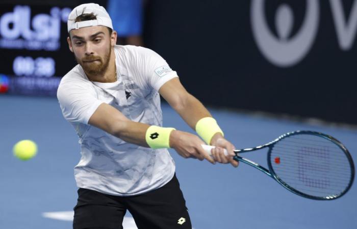 Benjamin Bonzi tritt auf und besteht die 1. Runde der Australian Open