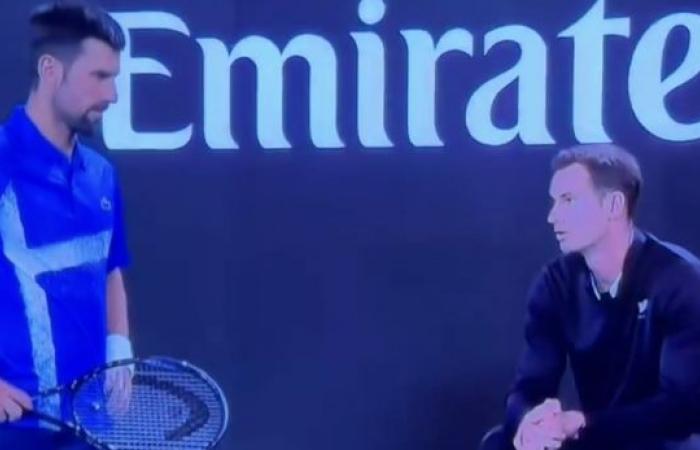 Australian Open, Videos > Der große Streit mitten im Match zwischen Novak Djokovic und Andy Murray