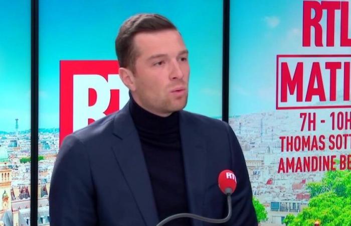 Jordan Bardella spricht mit Thomas Sotto über den Tod von Jean-Marie Le Pen