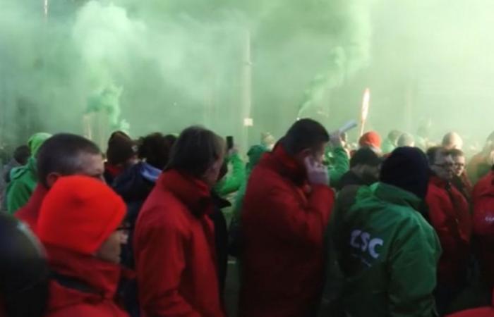 Vier Polizisten wurden bei Rentendemonstration verletzt