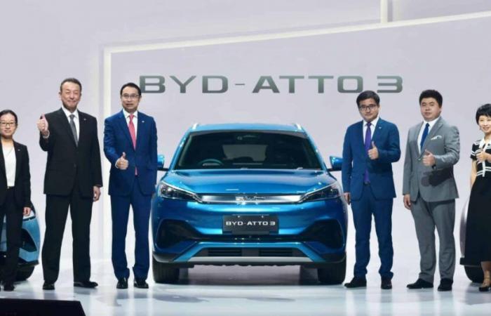 BYD überholt Toyota bei den Elektroauto-Verkäufen in Japan im Jahr 2024