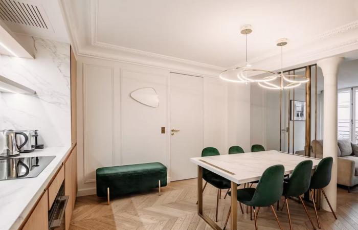 Eine 65 m² große Wohnung in Paris in der Nähe der Seine und des Louvre