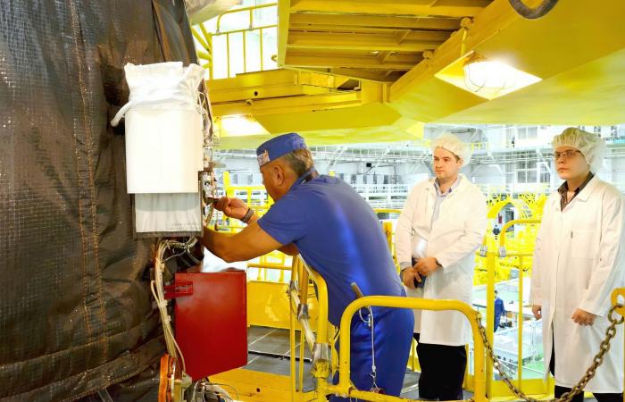 Wiederaufnahme der Raumfahrzeugvorbereitung in Baikonur