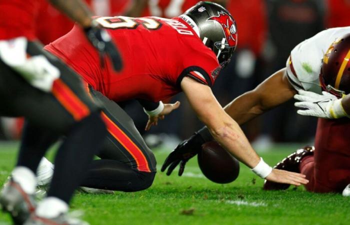 Baker Mayfield macht sich am Ende der Bucs-Saison für kostspielige Fummelei verantwortlich