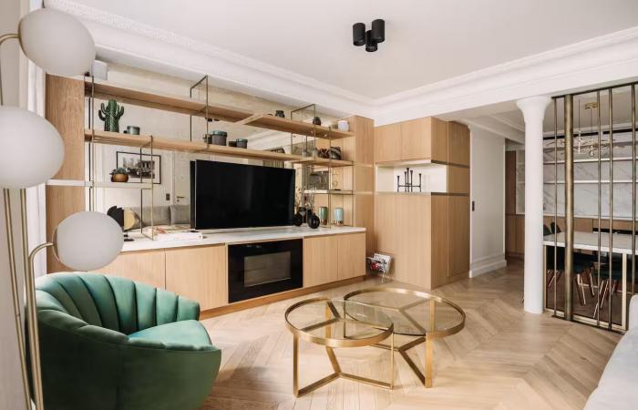 Eine 65 m² große Wohnung in Paris in der Nähe der Seine und des Louvre