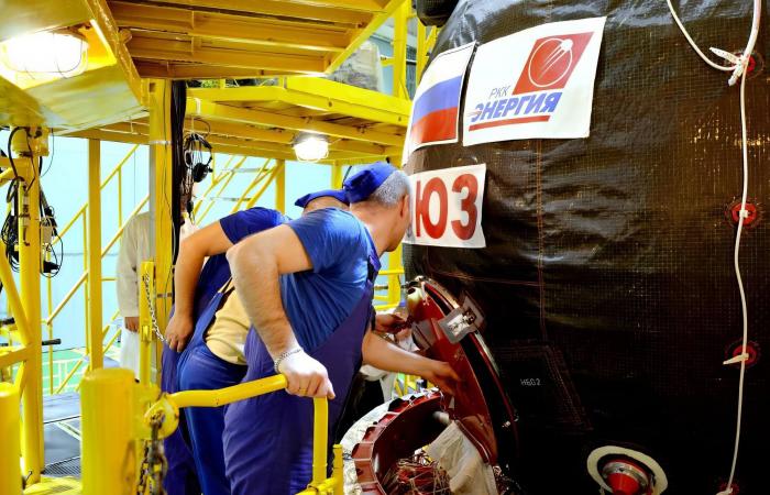 Wiederaufnahme der Raumfahrzeugvorbereitung in Baikonur