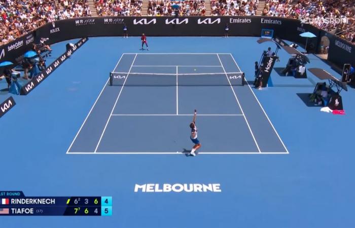 Australian Open | Arthur Rinderknechs verrücktes Aufschlagspiel [VIDEO]