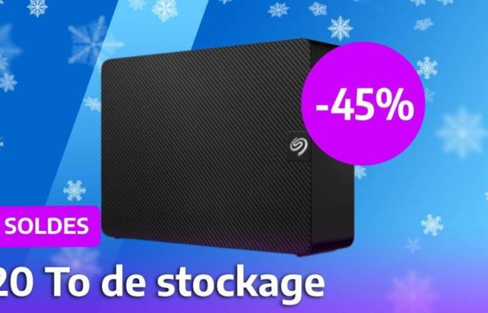 Reduzierter Preis während des Verkaufs für die externe 20-TB-Festplatte von Seagate