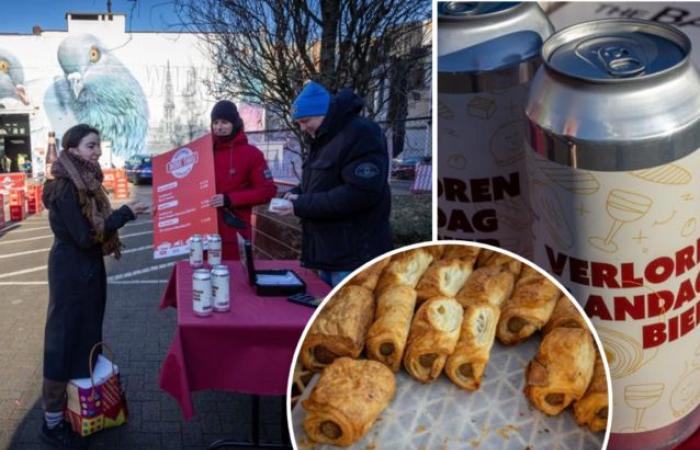 „Und wer vergessen hat zu bestellen, konnte zu unserem Drive-in gehen“ (Antwerpen)